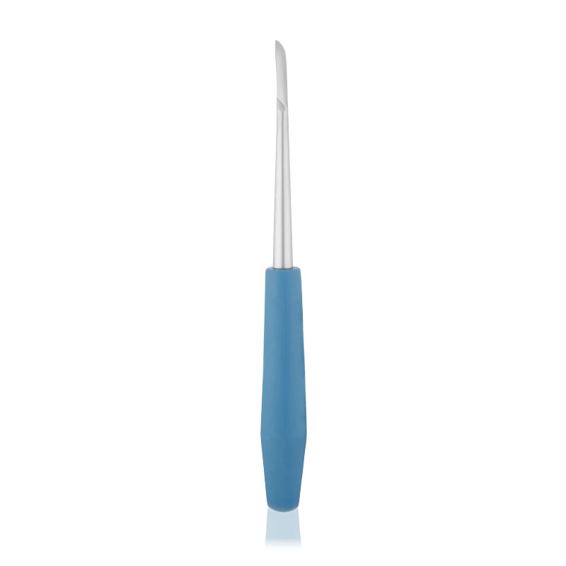 Periosteal scraper with Ferrozell handle, B 14 mm x L 19 cm